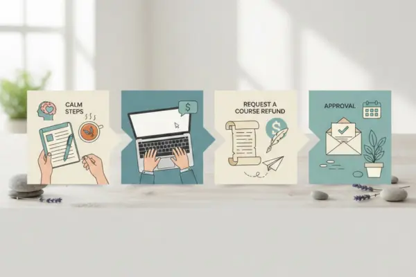 request a course refund