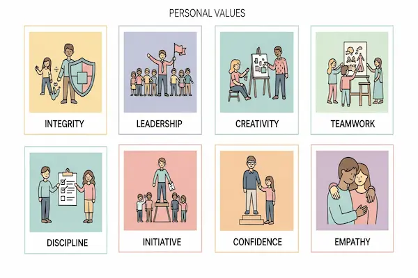 professional values exercise