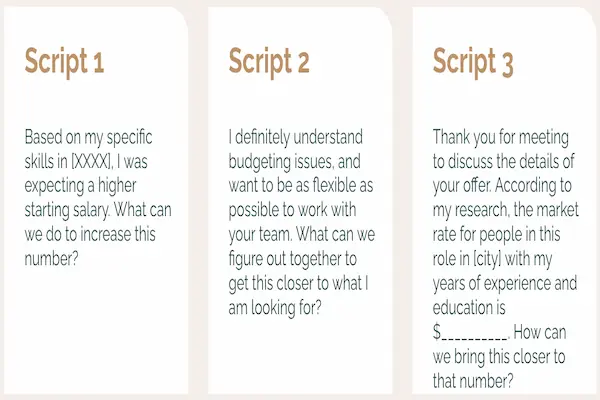 negotiate salary with confidence